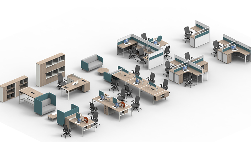 大型辦公室辦公卡位